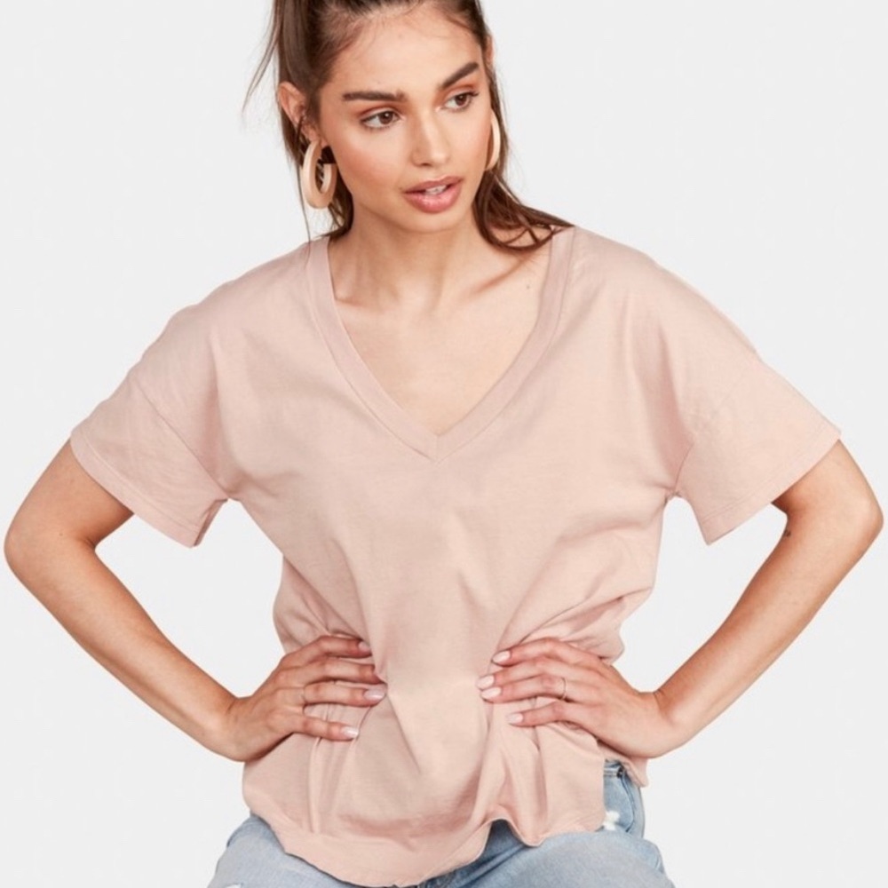 MATE the Label Arlo V Neck Tee